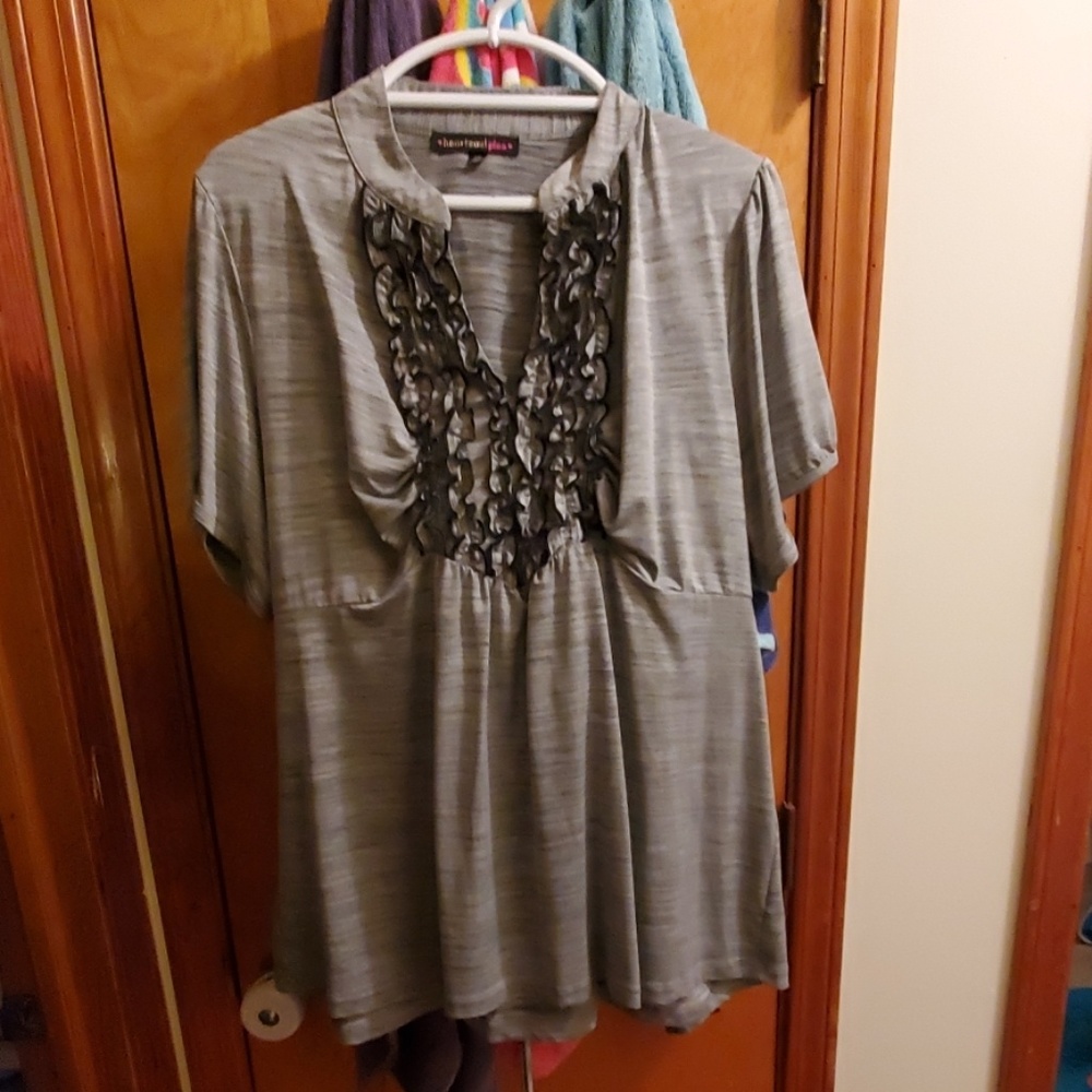 Plus size blouse